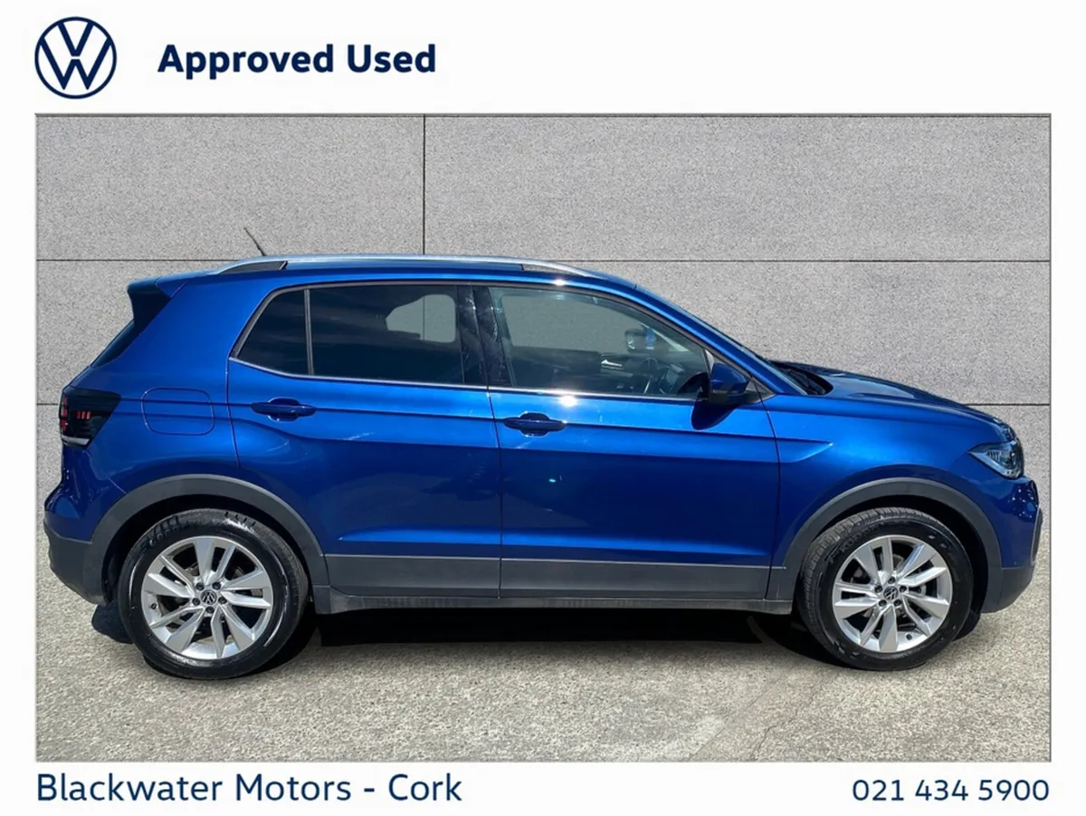 Volkswagen T-Cross SUV, Petrol, 2023, Blue