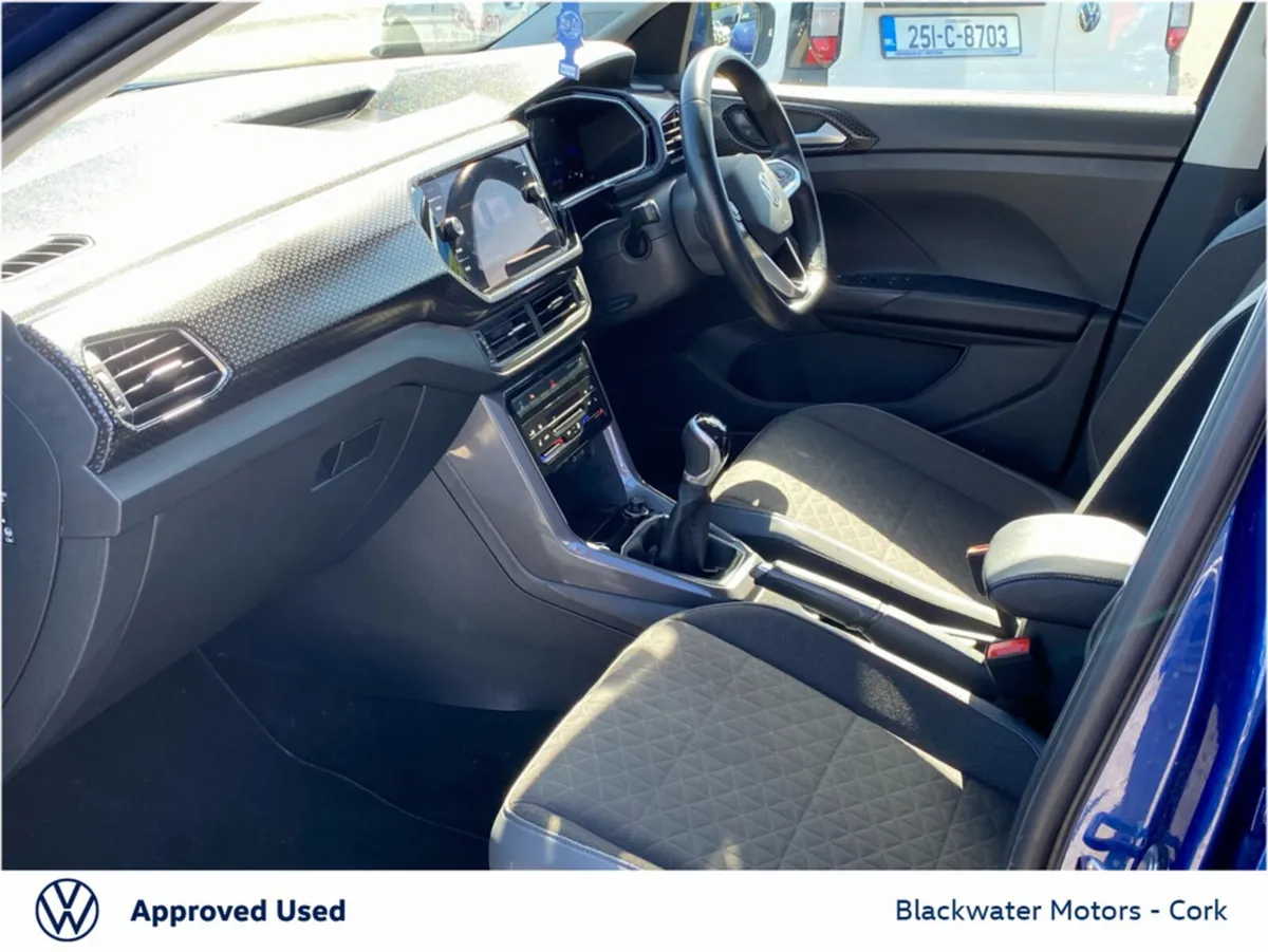Volkswagen T-Cross SUV, Petrol, 2023, Blue