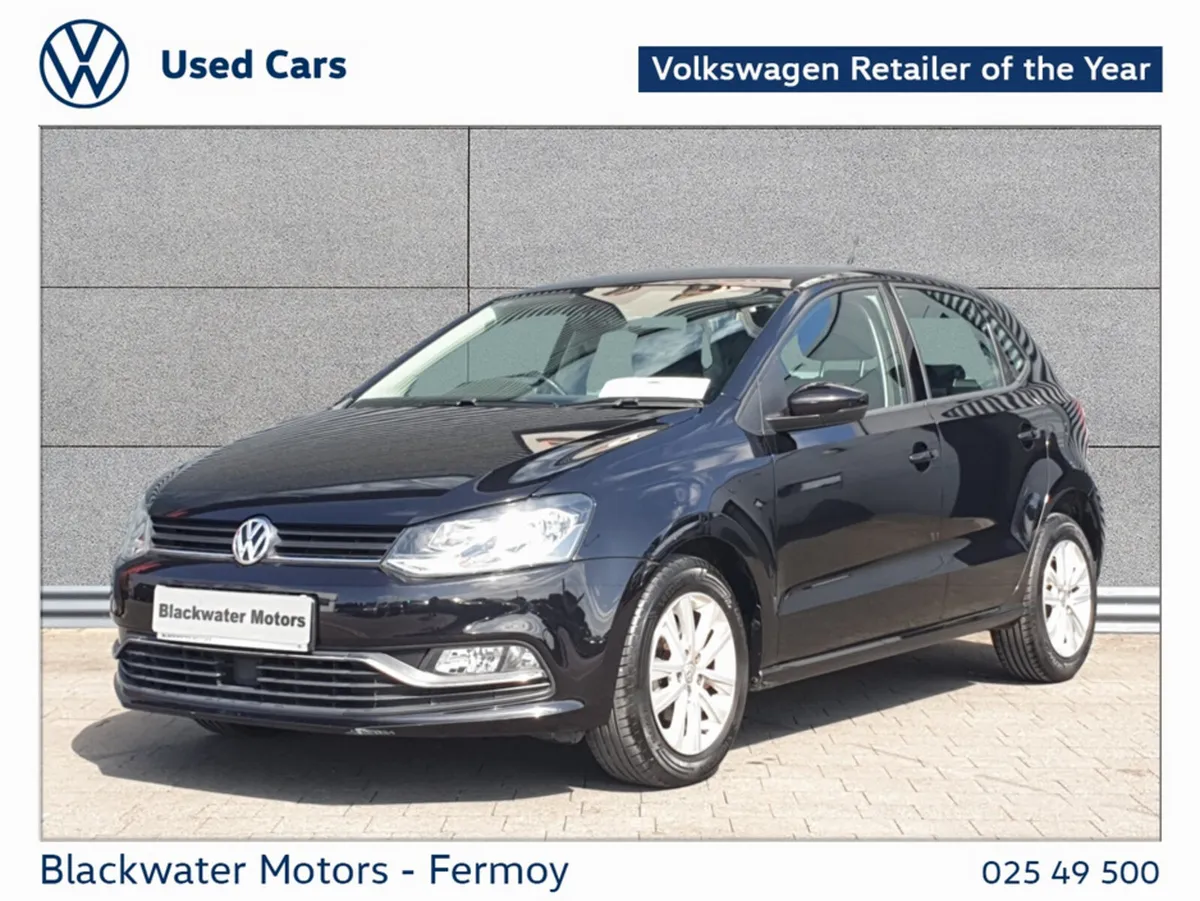 Volkswagen Polo Hatchback, Petrol, 2017, Black