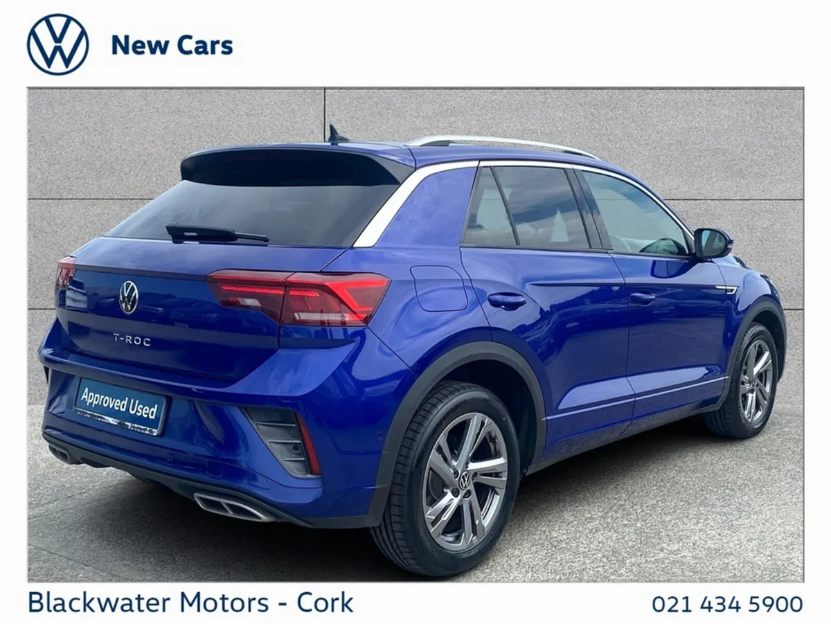 Volkswagen T-Roc SUV, Diesel, 2023, Blue