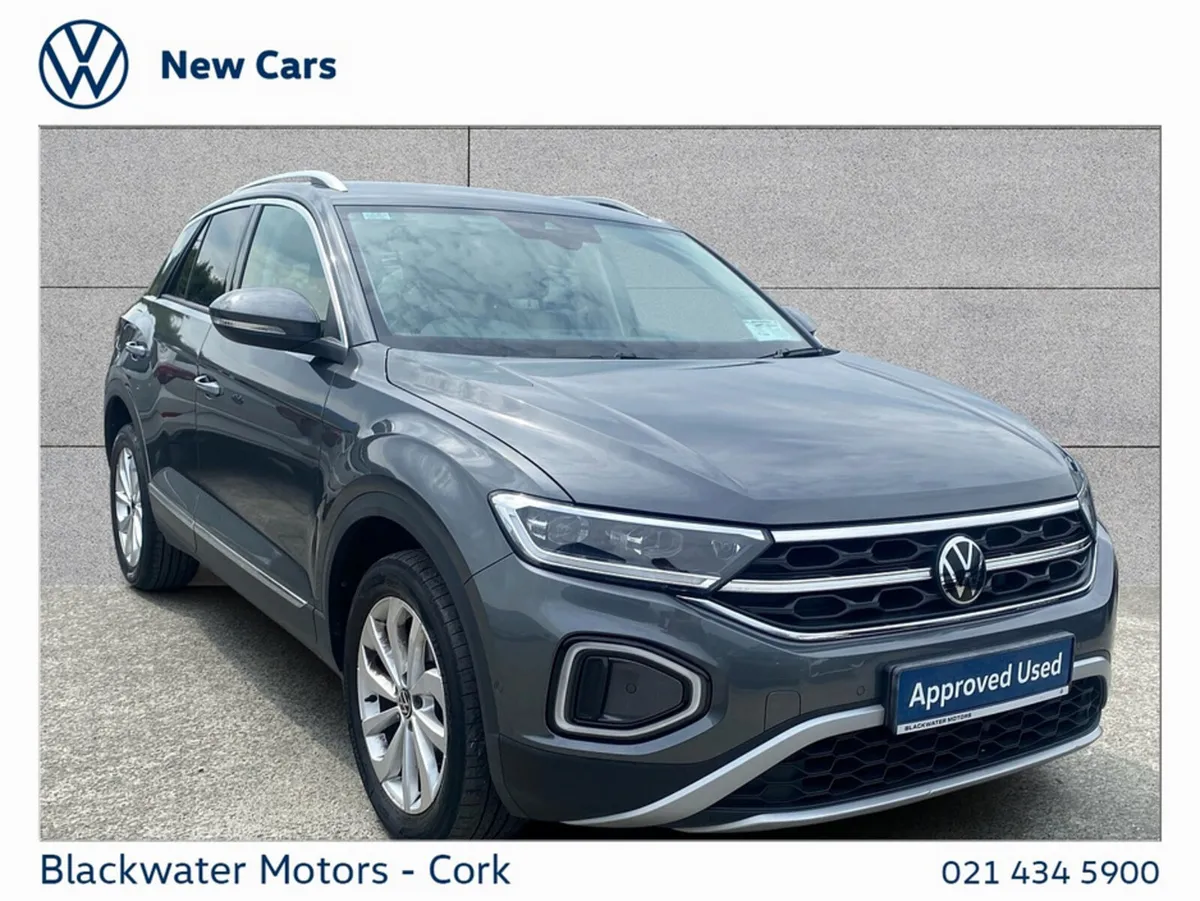 Volkswagen T-Roc SUV, Petrol, 2023, Grey