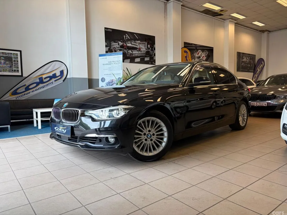 BMW 3-Series Saloon, Petrol Plug-in Hybrid, 2016, Black