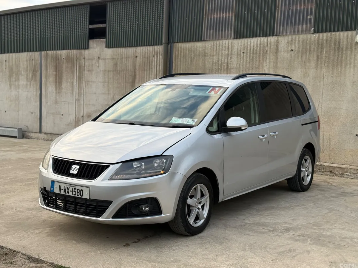 SEAT Alhambra MPV, Diesel, 2011, Silver