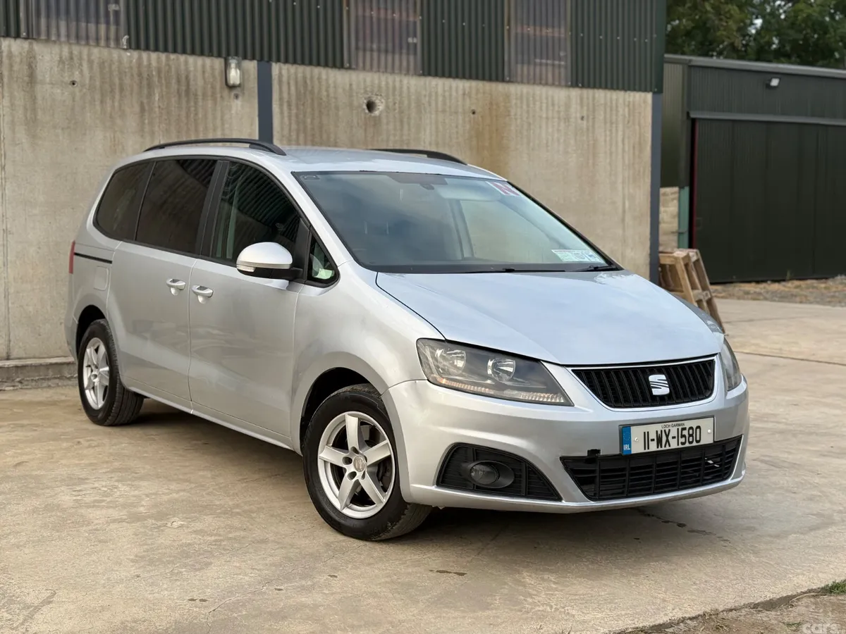 SEAT Alhambra MPV, Diesel, 2011, Silver