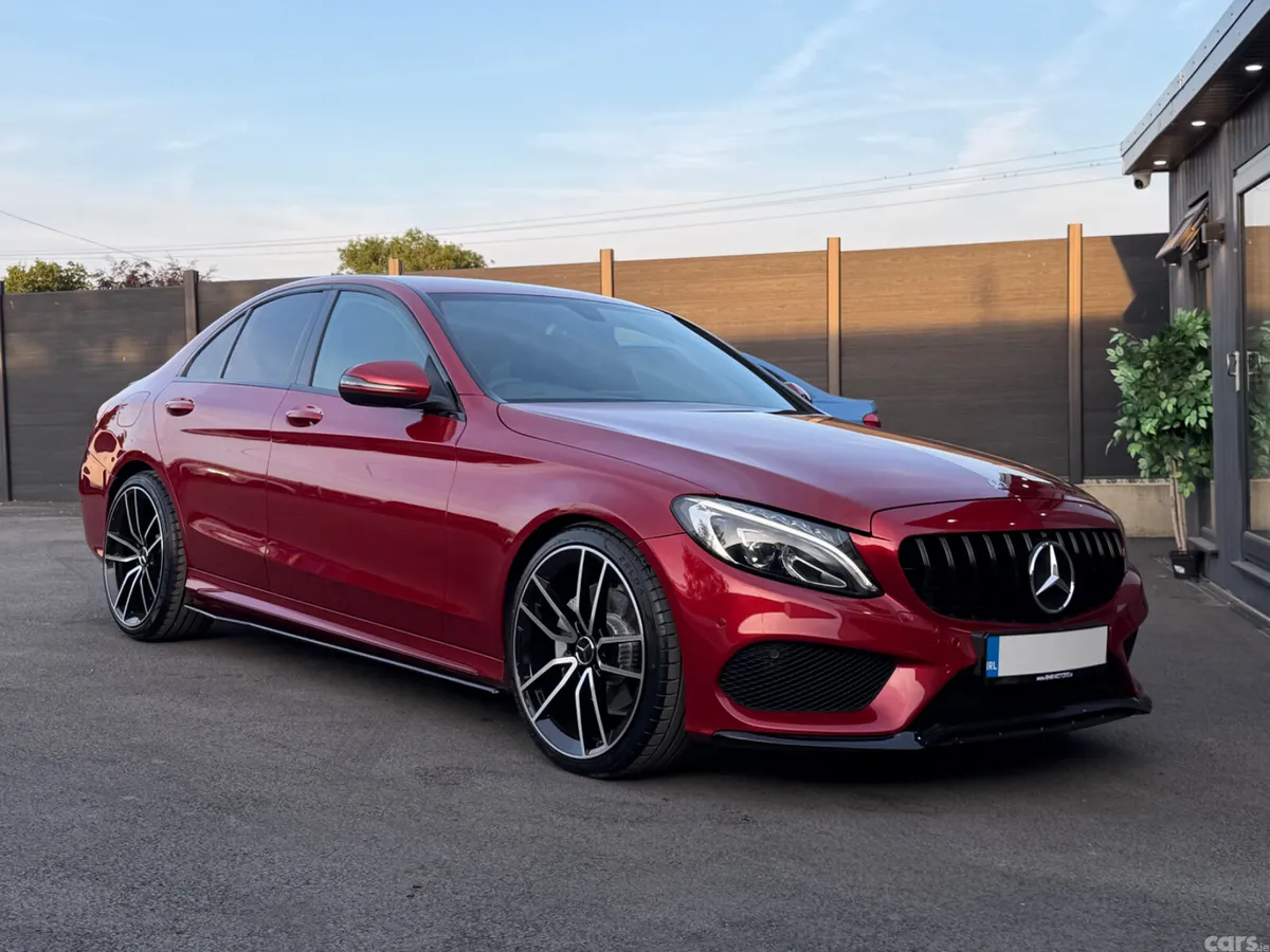 Mercedes-Benz C-Class Saloon, Diesel, 2018, Red