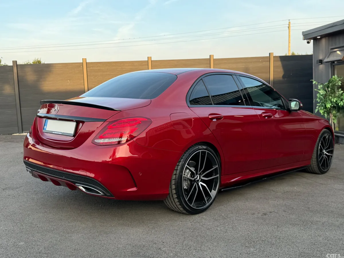 Mercedes-Benz C-Class Saloon, Diesel, 2018, Red