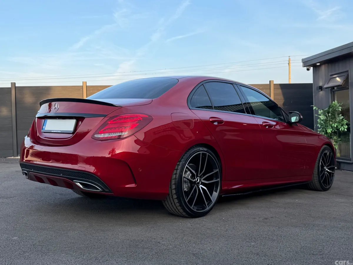Mercedes-Benz C-Class Saloon, Diesel, 2018, Red