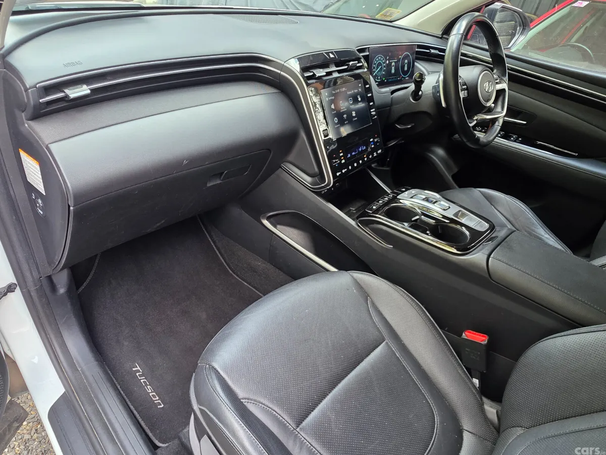 Hyundai Tucson SUV, Petrol Hybrid, 2023, White