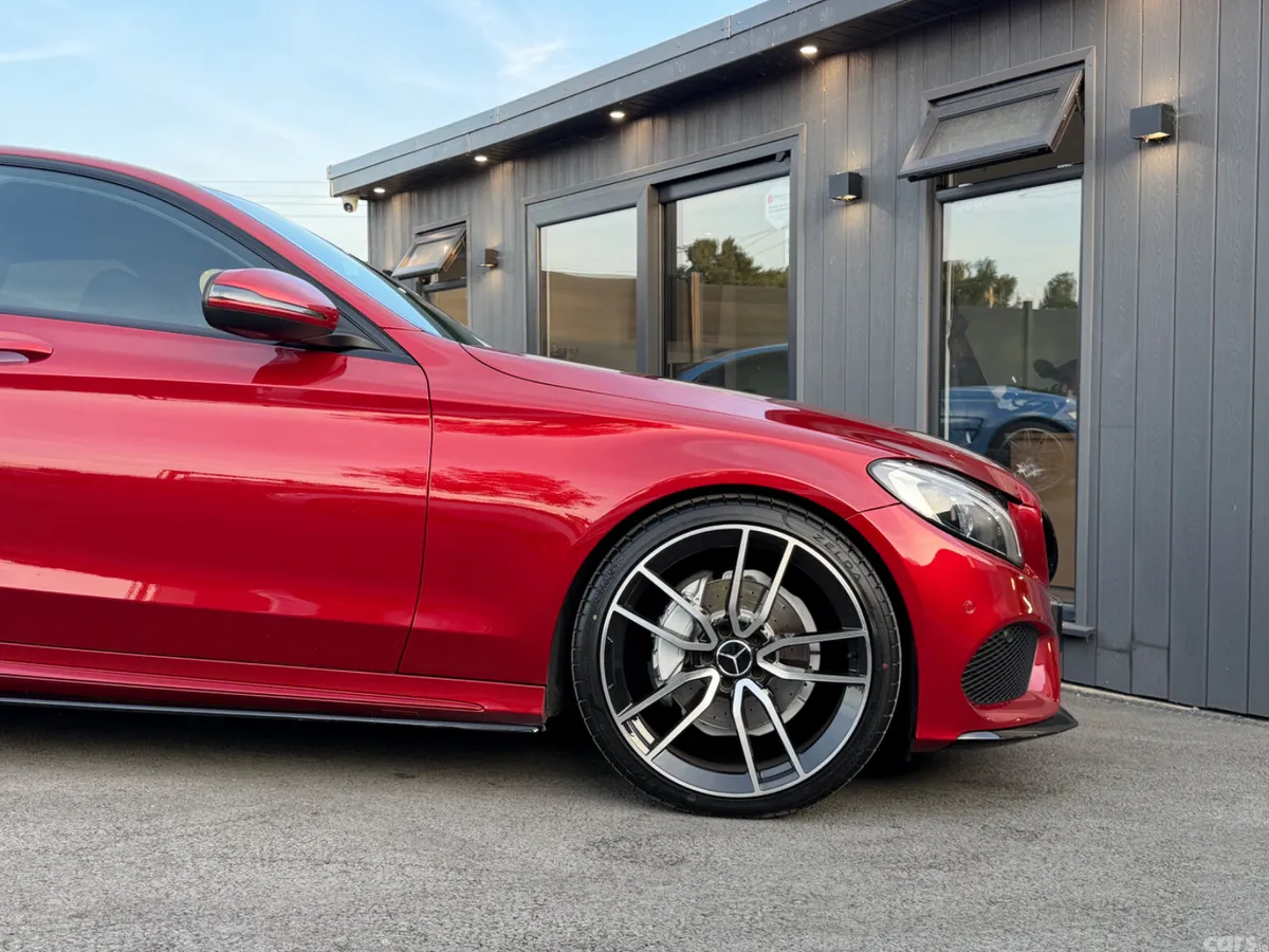 Mercedes-Benz C-Class Saloon, Diesel, 2018, Red