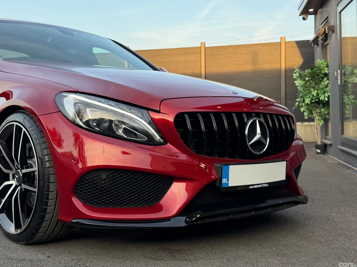 Mercedes-Benz C-Class Saloon, Diesel, 2018, Red