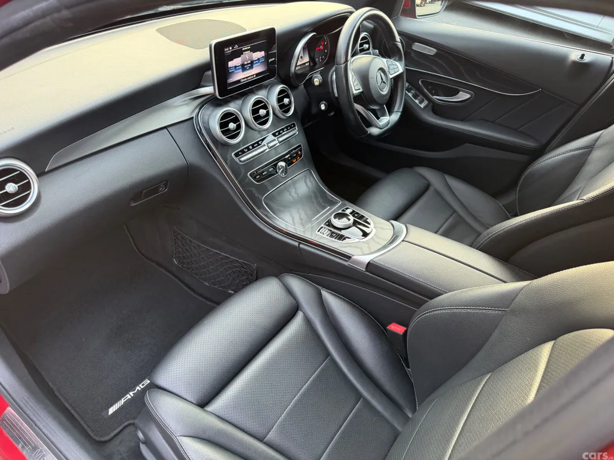 Mercedes-Benz C-Class Saloon, Diesel, 2018, Red