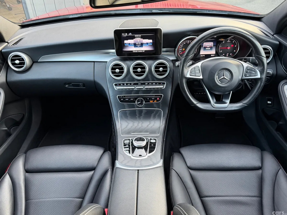 Mercedes-Benz C-Class Saloon, Diesel, 2018, Red