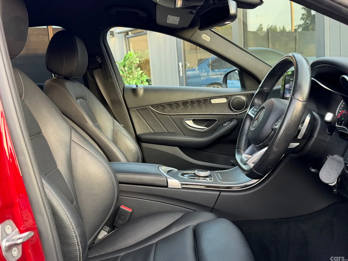 Mercedes-Benz C-Class Saloon, Diesel, 2018, Red
