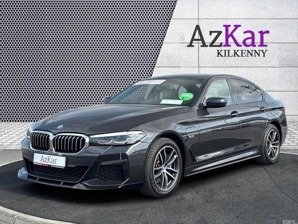 BMW 5-Series Saloon, Petrol Plug-in Hybrid, 2022, Grey