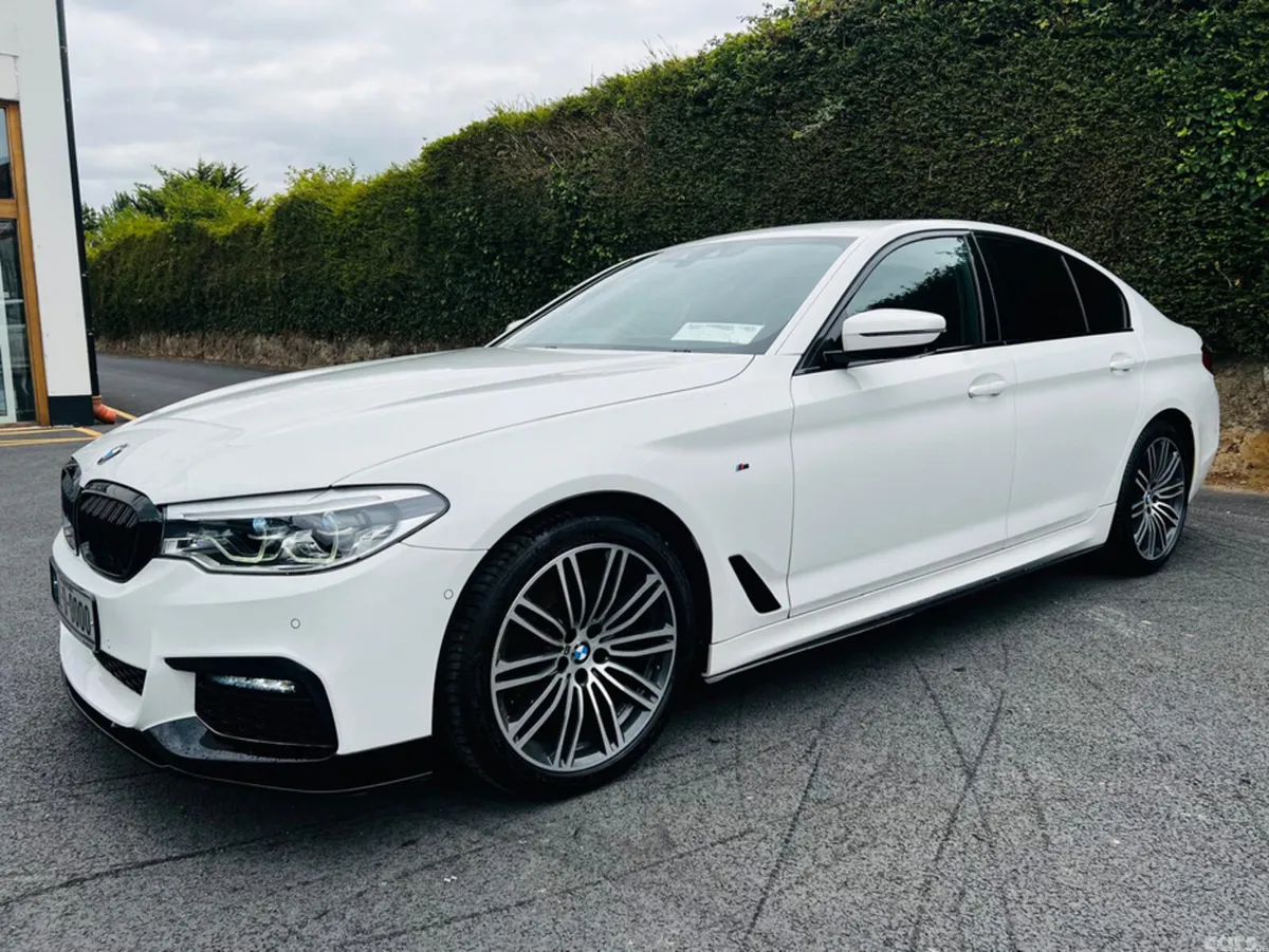 BMW 5-Series Saloon, Diesel, 2018, White