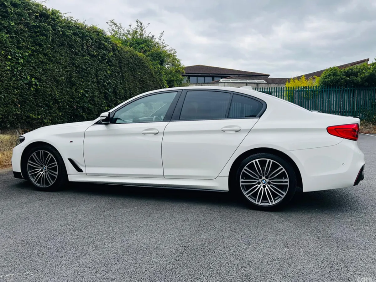 BMW 5-Series Saloon, Diesel, 2018, White