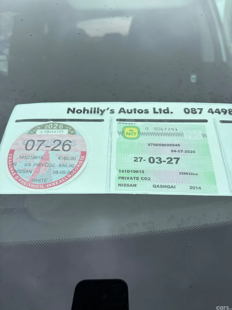 Nissan Qashqai Hatchback, Diesel, 2014, White