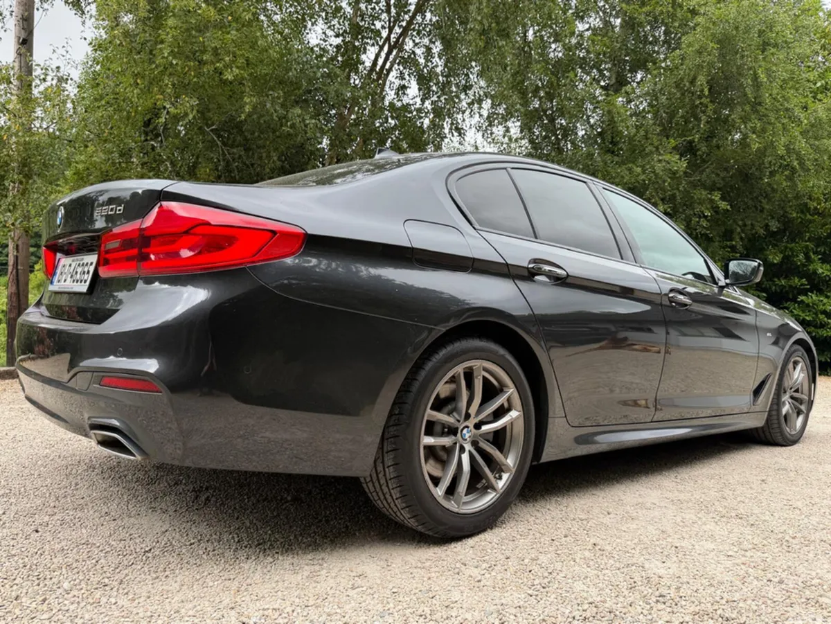 BMW 5-Series Saloon, Diesel, 2018, Grey
