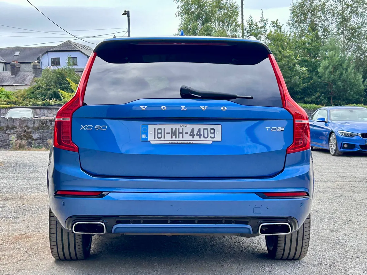 Volvo XC90 SUV, Petrol Plug-in Hybrid, 2018, Blue