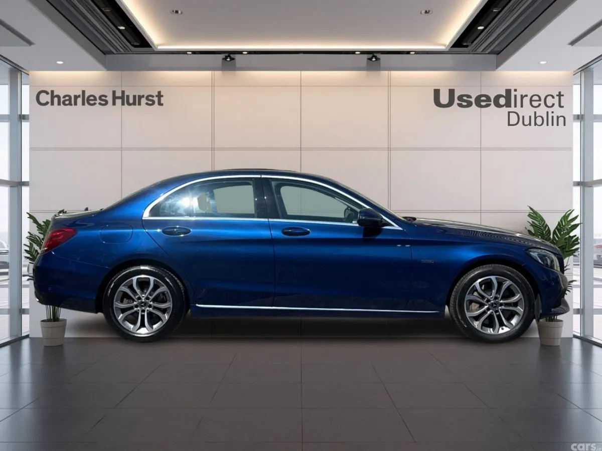 Mercedes-Benz C-Class Saloon, Petrol Plug-in Hybrid, 2018, Blue