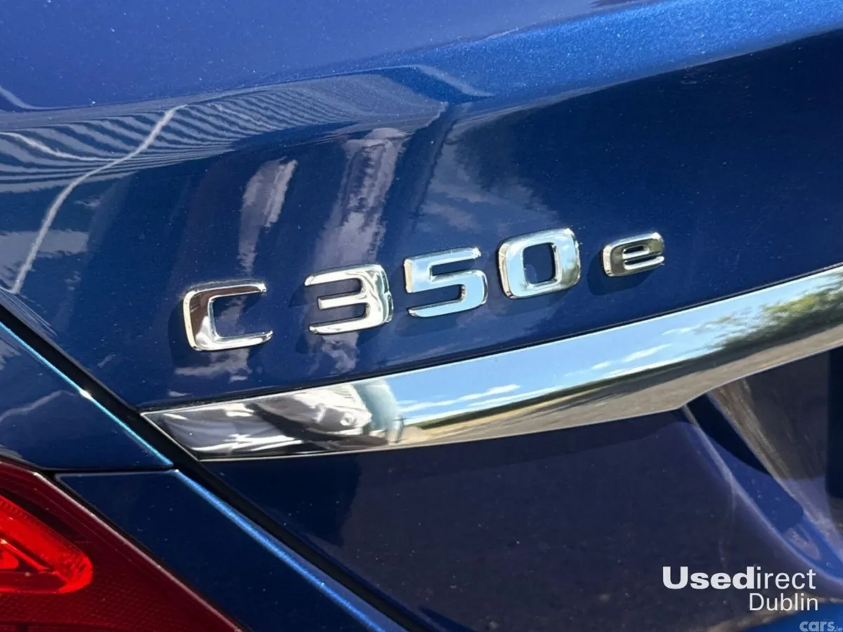 Mercedes-Benz C-Class Saloon, Petrol Plug-in Hybrid, 2018, Blue