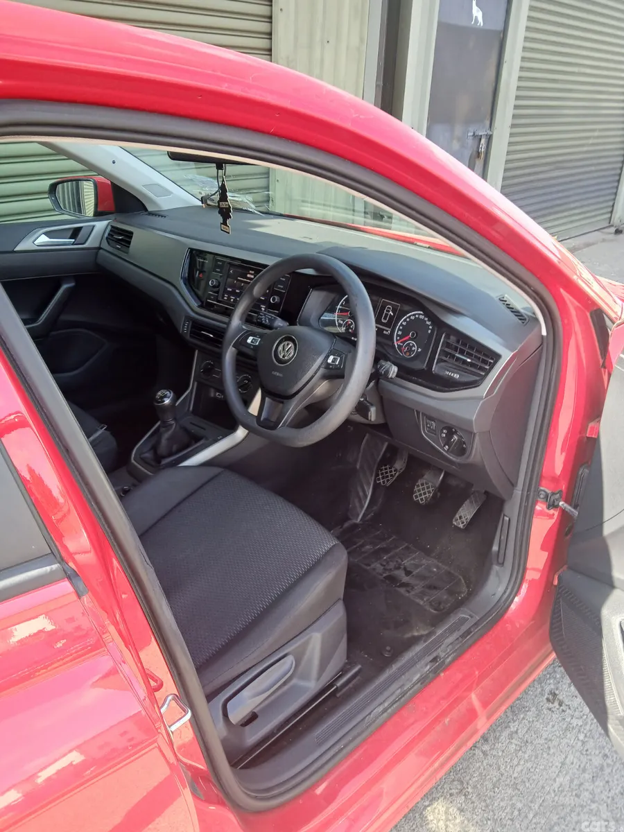 Volkswagen Polo Hatchback, Petrol, 2018, Red