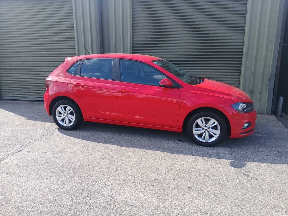 Volkswagen Polo Hatchback, Petrol, 2018, Red