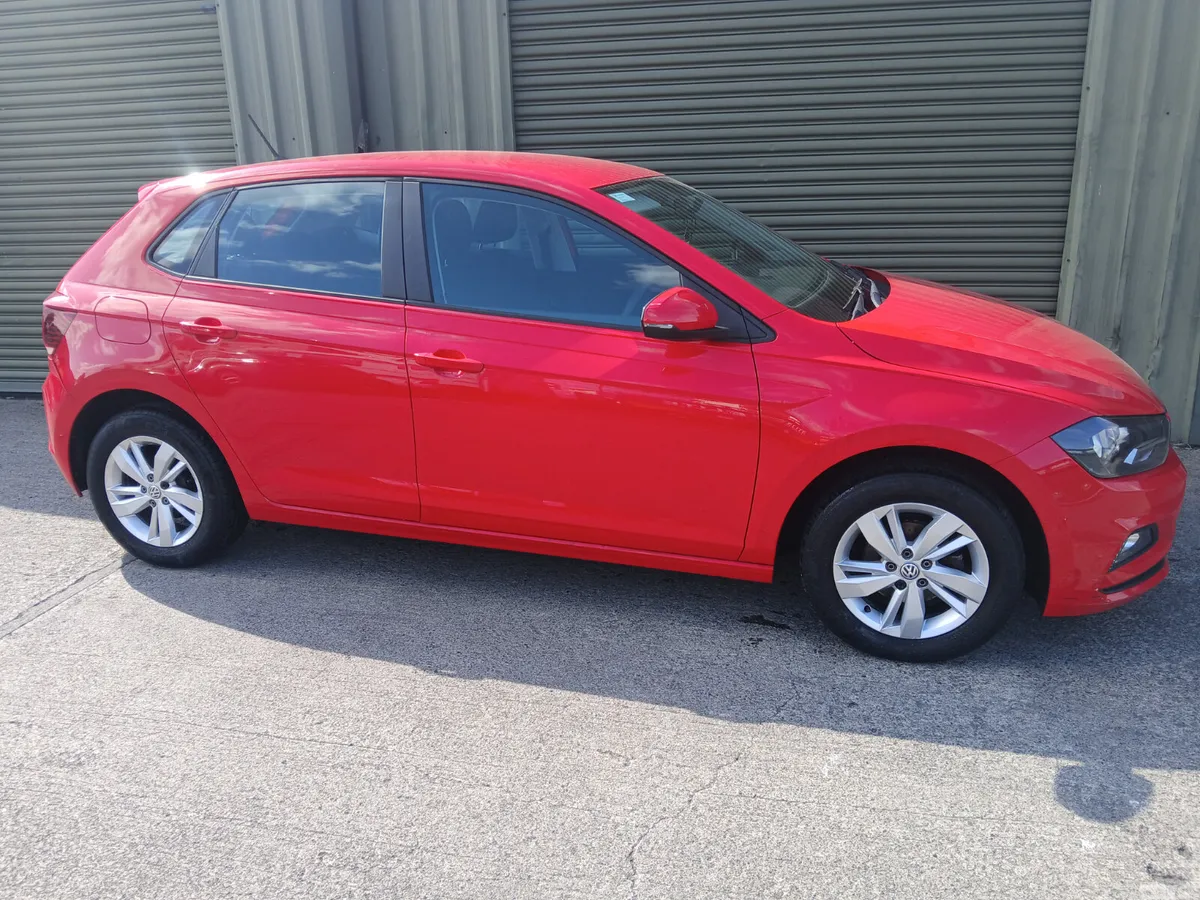 Volkswagen Polo Hatchback, Petrol, 2018, Red