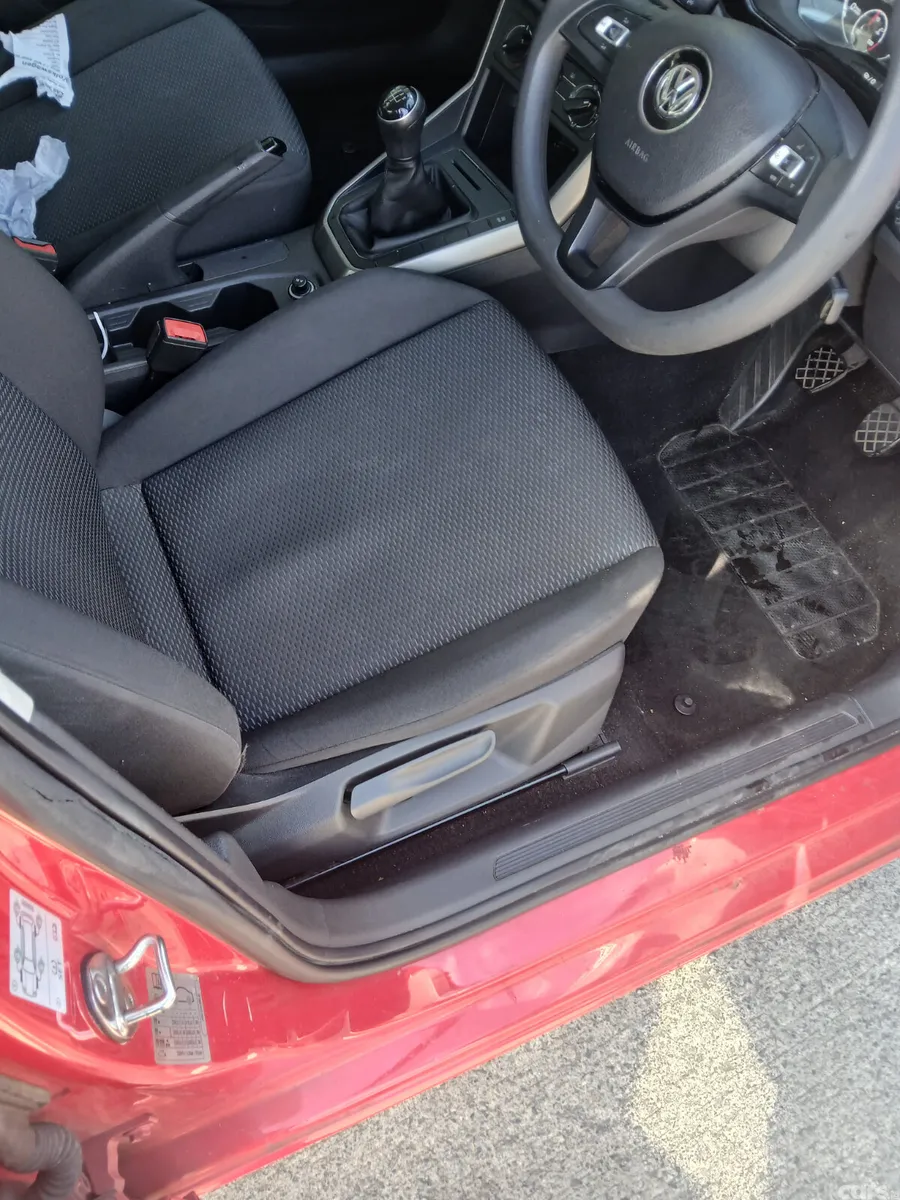 Volkswagen Polo Hatchback, Petrol, 2018, Red