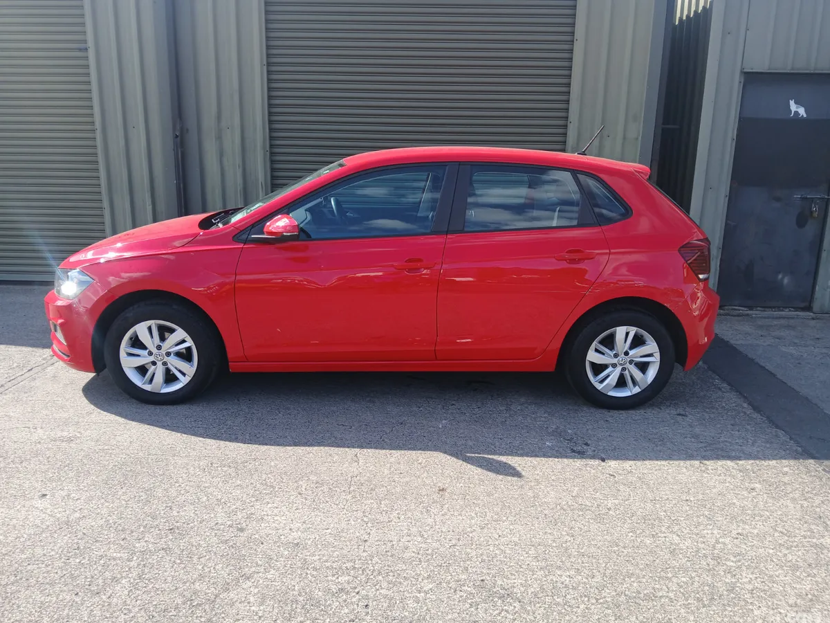 Volkswagen Polo Hatchback, Petrol, 2018, Red