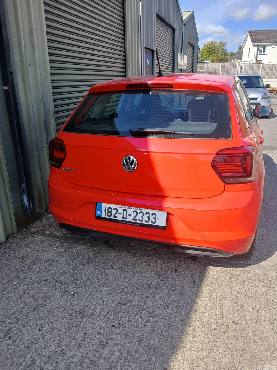 Volkswagen Polo Hatchback, Petrol, 2018, Red