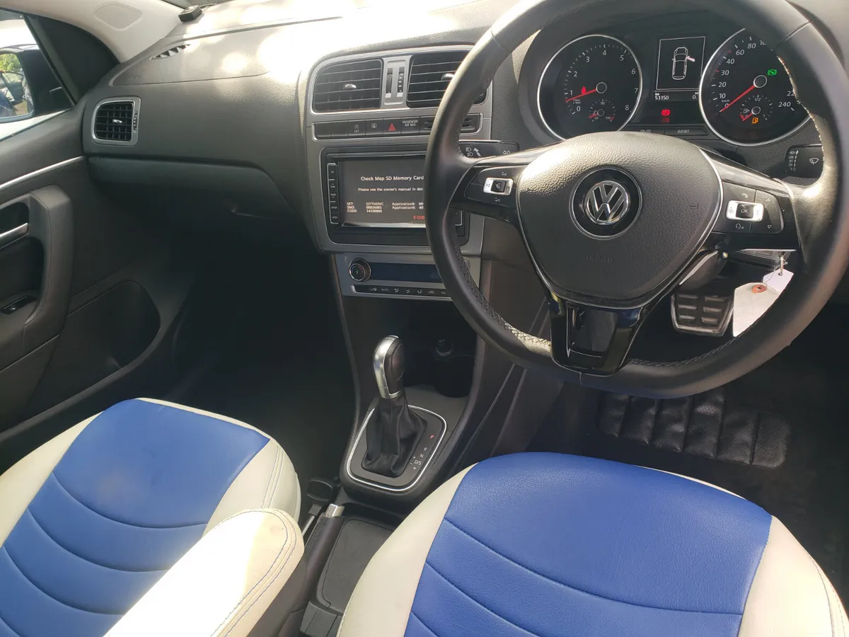 Volkswagen Polo Hatchback, Petrol, 2016, Blue