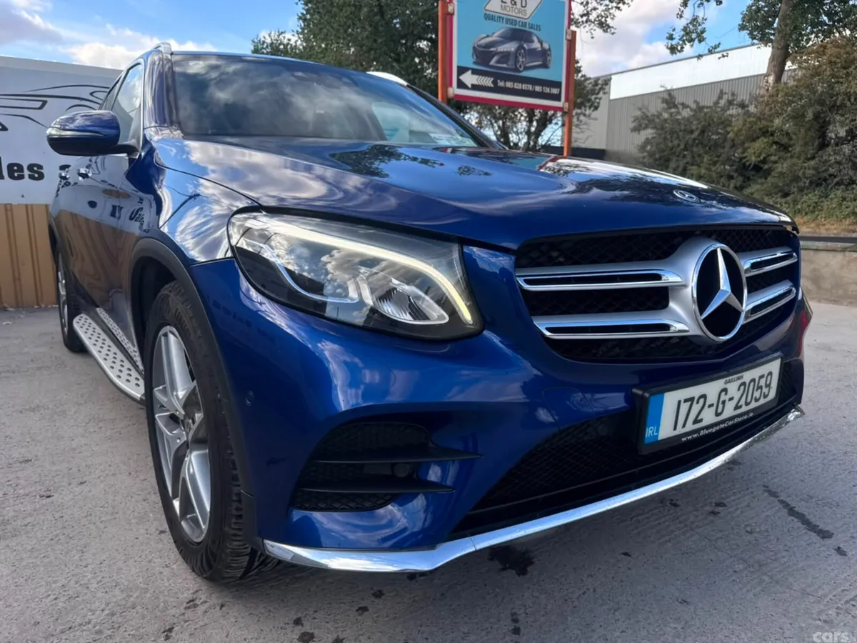 Mercedes-Benz GLC SUV, Diesel, 2017, Blue
