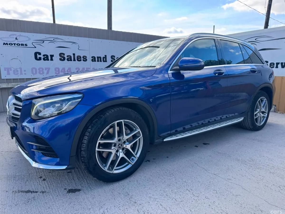 Mercedes-Benz GLC SUV, Diesel, 2017, Blue