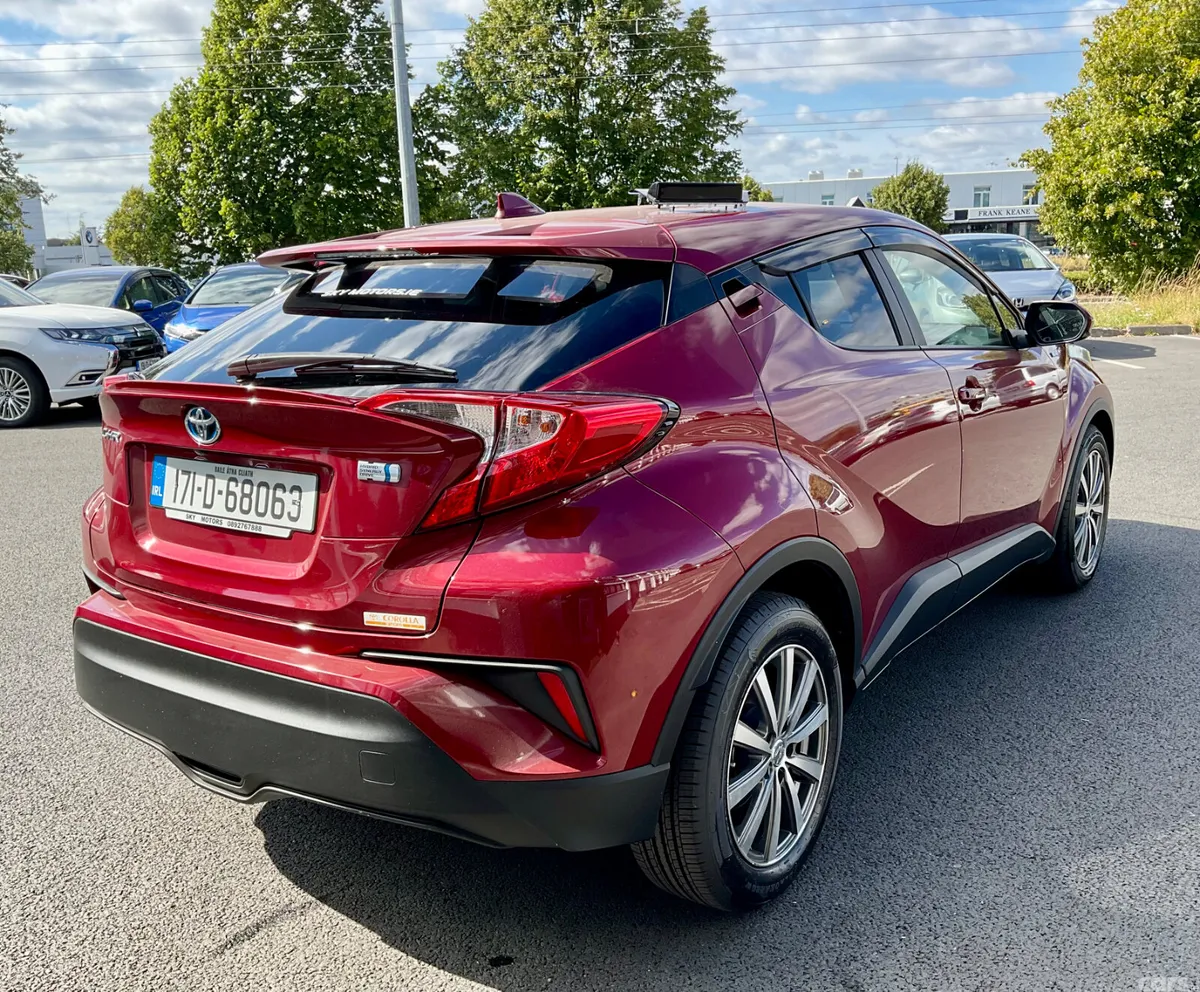 Toyota C-HR Hatchback, Petrol Hybrid, 2017, Red