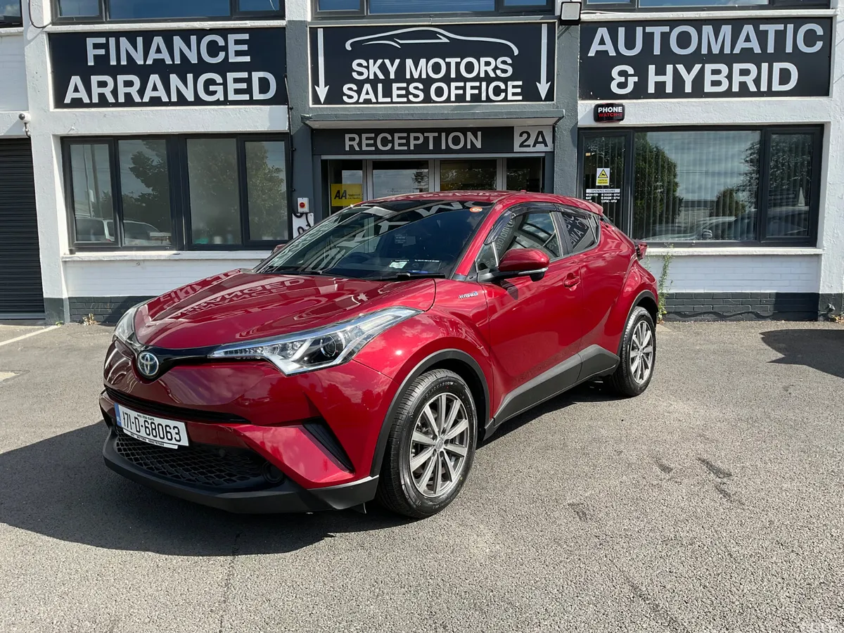 Toyota C-HR Hatchback, Petrol Hybrid, 2017, Red
