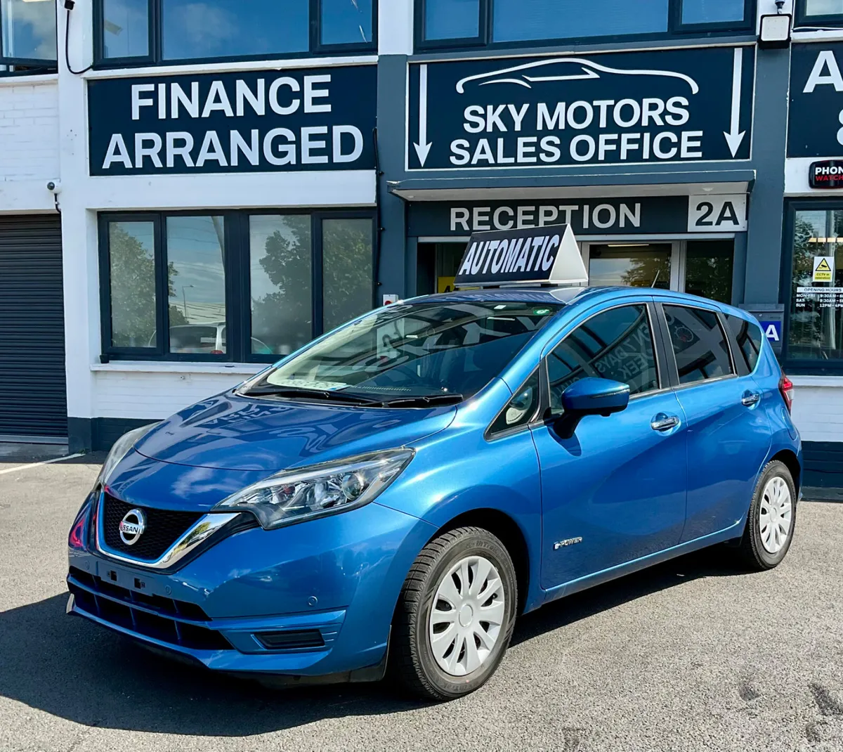 Nissan Note Hatchback, Petrol Hybrid, 2019, Blue