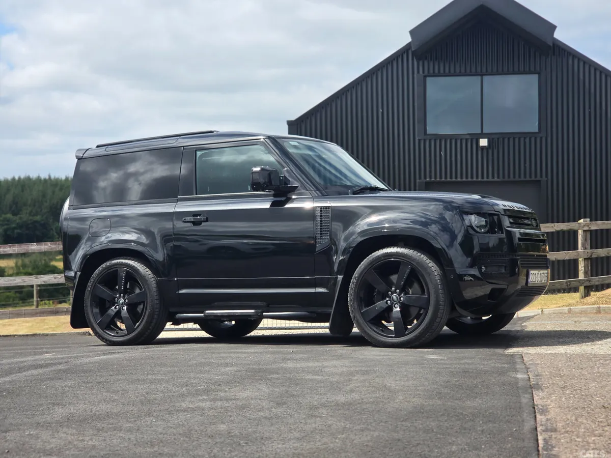 Land Rover Defender Van, Diesel, 2022, Black