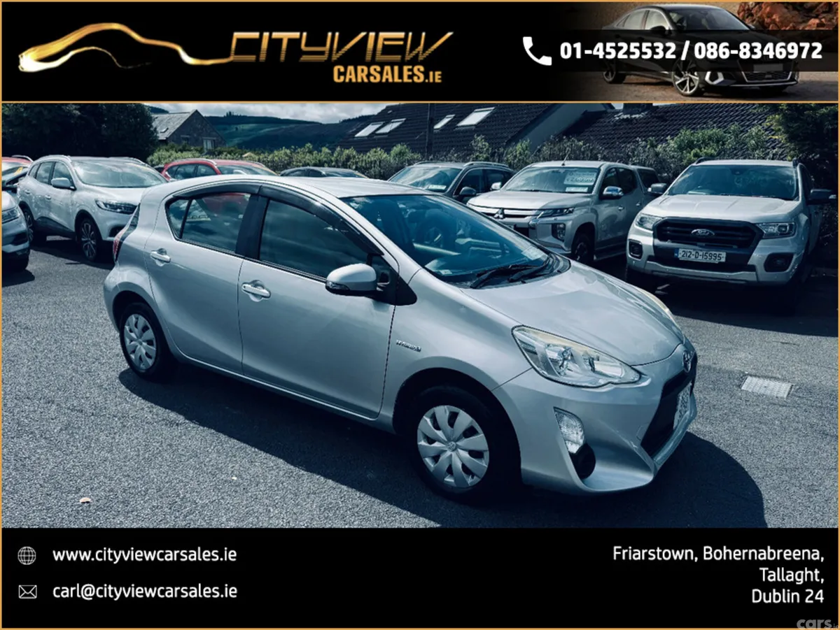 Toyota Aqua Hatchback, Petrol Hybrid, 2016, Silver