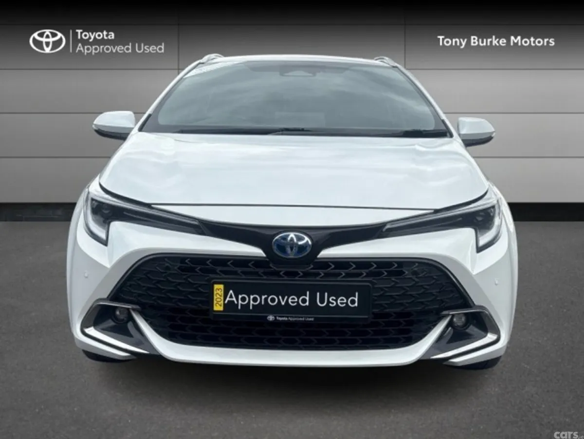 Toyota Corolla Estate, Petrol Hybrid, 2023, White