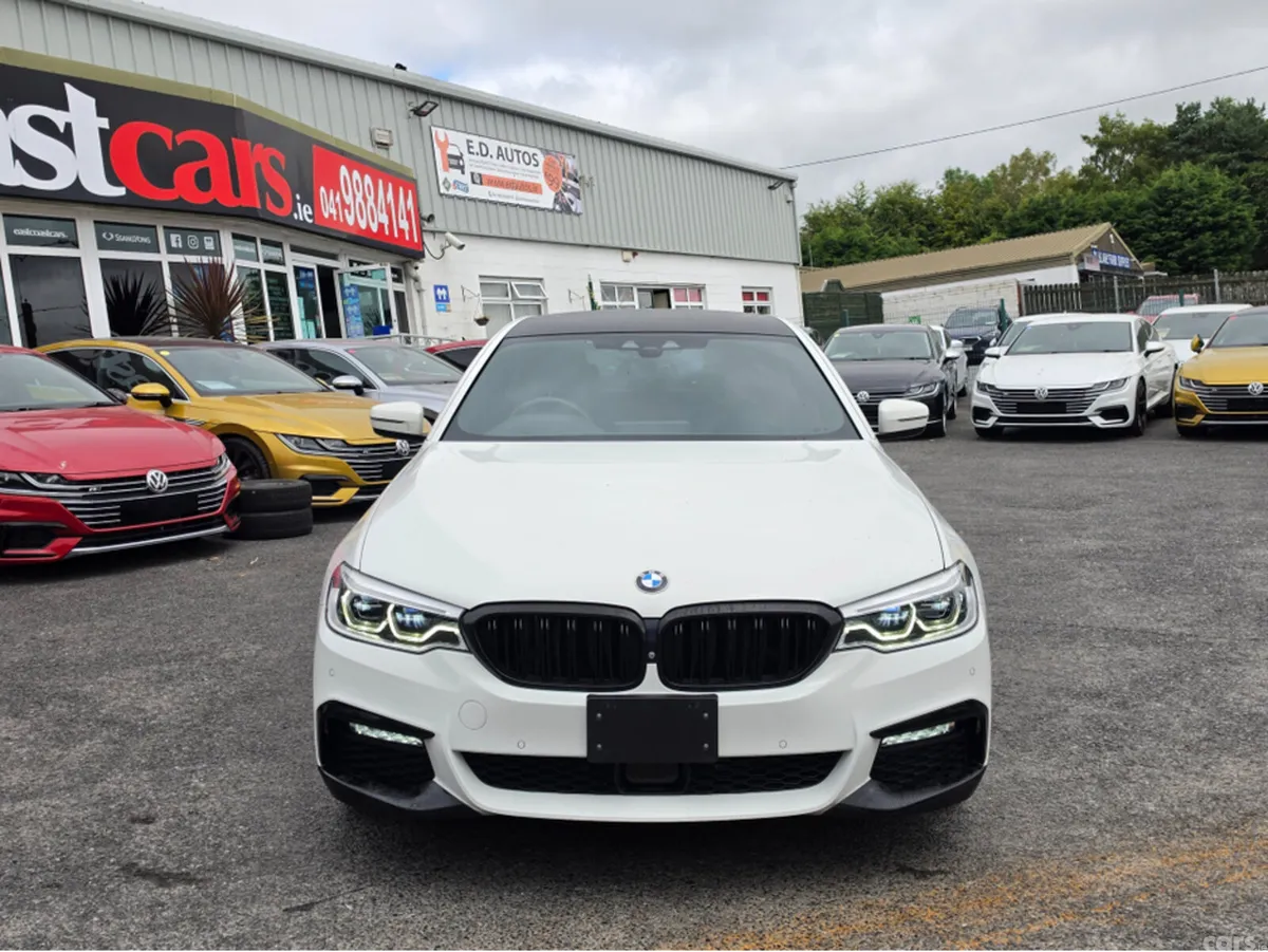 BMW 5-Series Saloon, Diesel, 2017, White