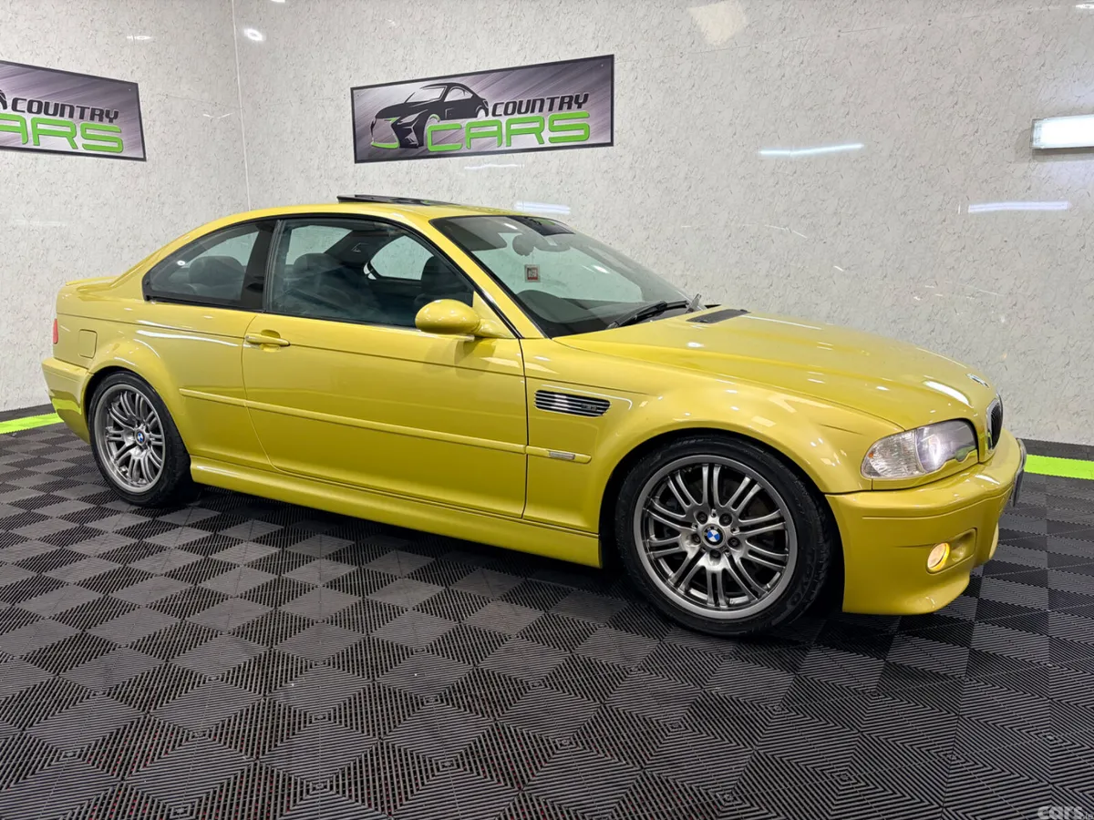 BMW M3 Coupe, Petrol, 2002, Yellow