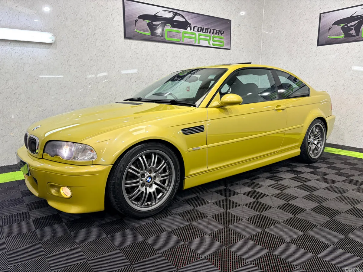 BMW M3 Coupe, Petrol, 2002, Yellow