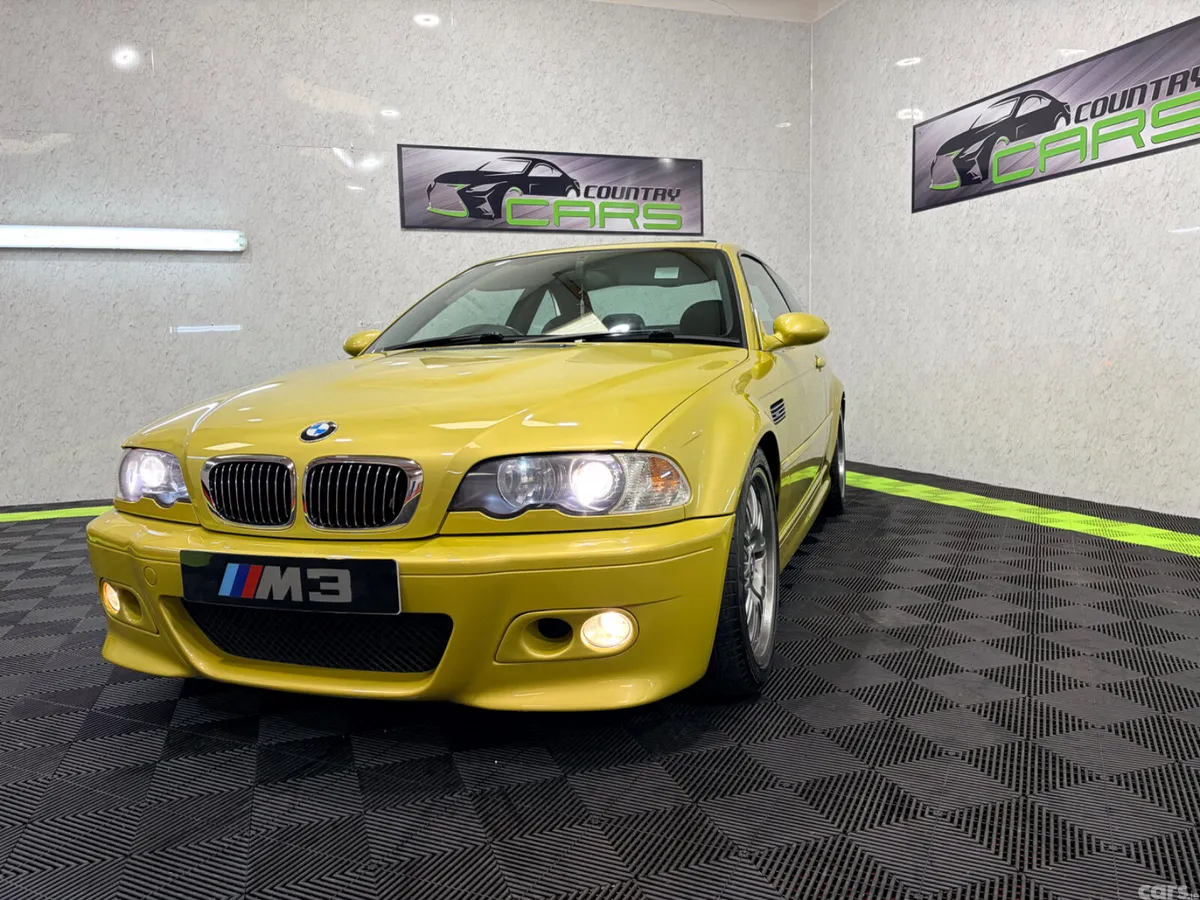 BMW M3 Coupe, Petrol, 2002, Yellow