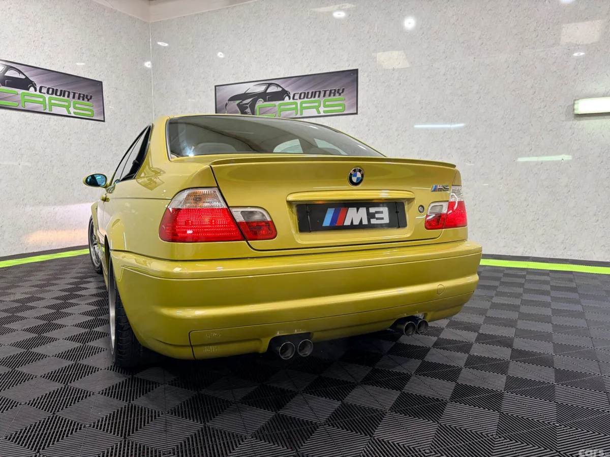 BMW M3 Coupe, Petrol, 2002, Yellow