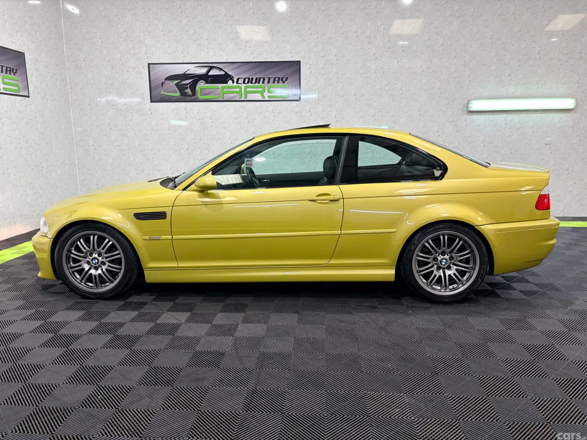 BMW M3 Coupe, Petrol, 2002, Yellow