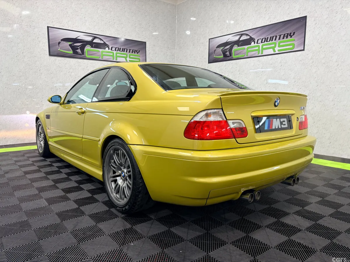 BMW M3 Coupe, Petrol, 2002, Yellow