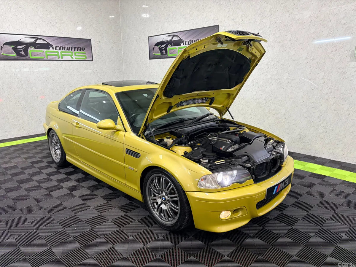 BMW M3 Coupe, Petrol, 2002, Yellow