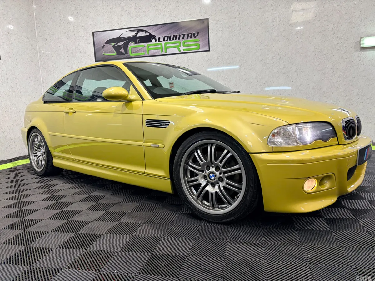 BMW M3 Coupe, Petrol, 2002, Yellow