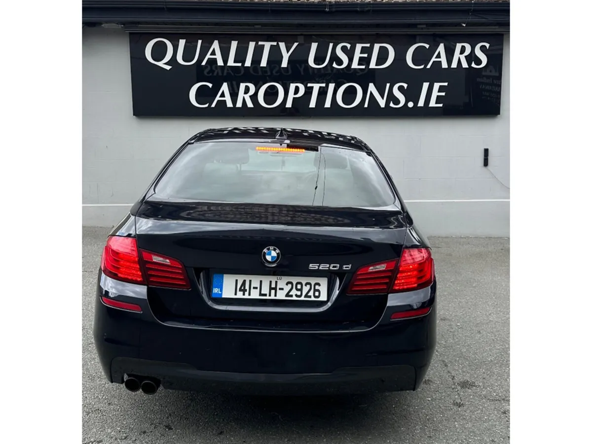 BMW 5-Series Saloon, Diesel, 2014, Black